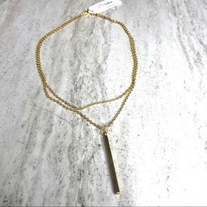 Gold Plated Fashion Choker Necklace
